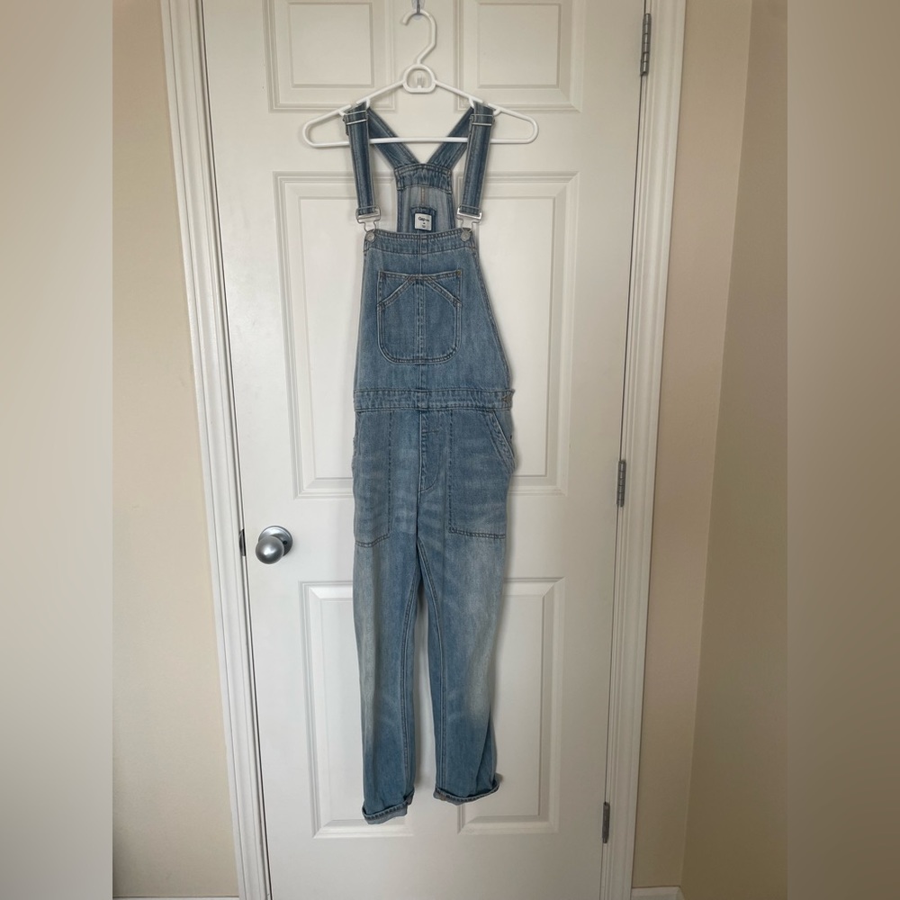 GAP| 1969 Overalls Crop Slouch Overalls in Medium Indigo 100% Cotton